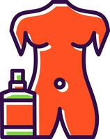 Body Mist Vector Icon Design