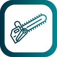 Chainsaw Vector Icon Design