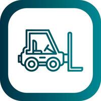 Forklift Vector Icon Design