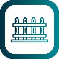 Fence Vector Icon Design