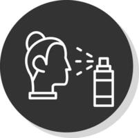 Face Mist Vector Icon Design