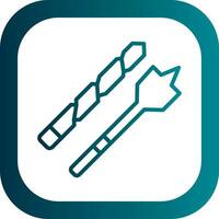 Drill bit Vector Icon Design