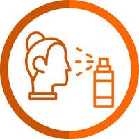 Face Mist Vector Icon Design