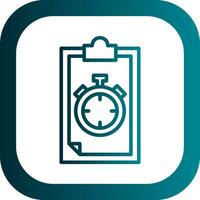 Alarm Clock Vector Icon Design