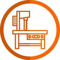 Band saw Vector Icon Design