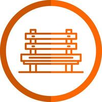 Bench Vector Icon Design