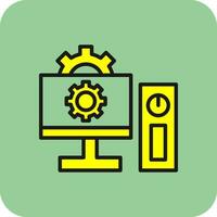 Desktop Vector Icon Design