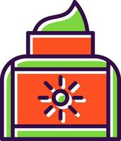 Sunscreen Vector Icon Design