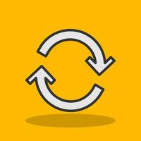 Reload Vector Icon Design