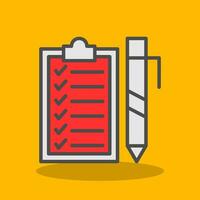 Checklist Vector Icon Design