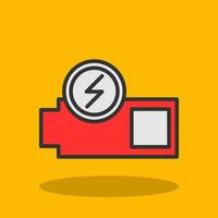 Charger status Vector Icon Design