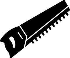 Hand saw Vector Icon Design