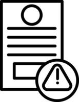 diseño de icono de vector de notas