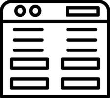 Website Vector Icon Design