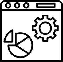 diseño de icono de vector de navegador web