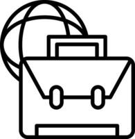 Briefcase Vector Icon Design
