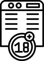 Website Vector Icon Design