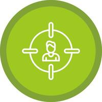 Target Audience Vector Icon Design