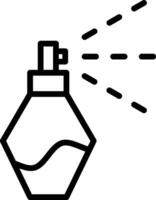 Perfume Bottle Vector Icon Design