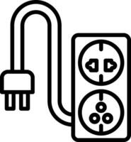 Socket Vector Icon Design