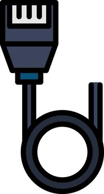 Ethernet Vector Icon Design