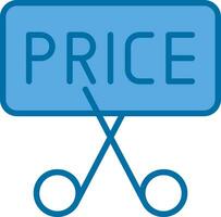 Price Slash Vector Icon Design