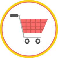 Shopping Cart Carousel Vector Icon Design