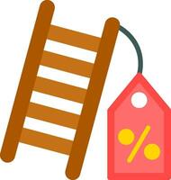 Discount Ladder Vector Icon Design