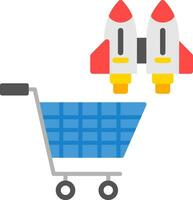 Shopping Jetpack Vector Icon Design