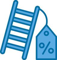 Discount Ladder Vector Icon Design