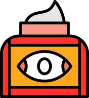 Eye Cream Vector Icon Design