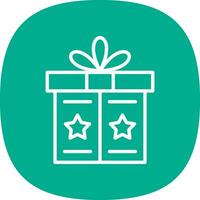 Gift Box Vector Icon Design