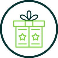 Gift Box Vector Icon Design