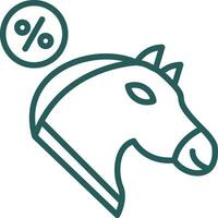 Discounted Unicorn Vector Icon Design