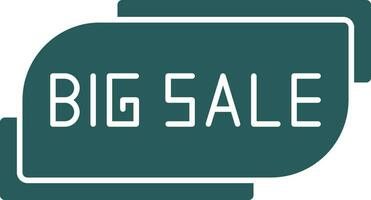 Big Sale Banner Vector Icon Design