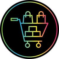 Shopping Frenzy Vector Icon Design