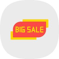 Big Sale Banner Vector Icon Design