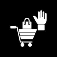 Shopping High Five Vector Icon Design