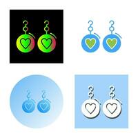 Earrings Vector Icon