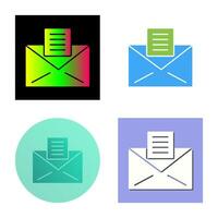 Email Documents Vector Icon