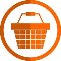 Shopping Basket Vector Icon Design