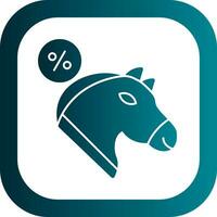 Discounted Unicorn Vector Icon Design