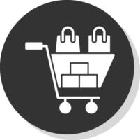 compras frenesí vector icono diseño