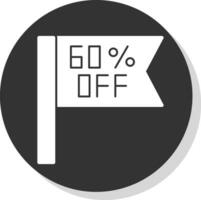 Percentage Off Vector Icon Design
