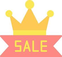 Sale Crown Vector Icon Design