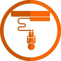 Sale Bungee Jump Vector Icon Design