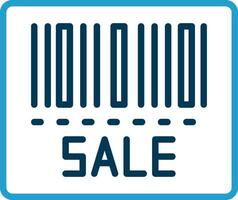 Sale Barcode Vector Icon Design