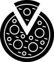 vegetariano Pizza vector icono diseño