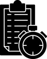 Stopwatch Vector Icon Design