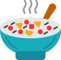 Minestrone Soup Vector Icon Design